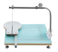 SucceBuy Machine de coupe de mousse Angle réglable température contrôlable Table feu MDF + alliage polystyrène éponge Kit d'outils de coupe 16.1x13x14 INCH