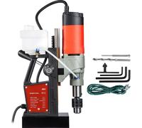 SucceBuy Magnetic Drill, 1200W, 1.57" diamètre de perçage, 2922lbf/13000N, vitesse variable, 580 RPM Electric Mag Drill Press pour le perçage de surface et Home Improvement, CE Listed