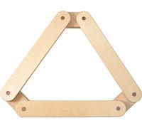 SucceBuy Marchepied poutre d'équilibre 3 pièces en bois, jouet Montessori pour enfants de 2 à 6 ans, développe la coordination et la motricité, jouet de gymnastique pour l'intérieur et l'extérieur, ca