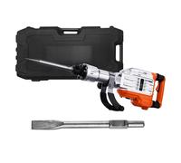 SucceBuy marteau à cric de démolition 1500W/2200W/3500W marteau à cric brise-béton marteau à cric électrique robuste 2/4 pièces ciseau 3500W 2 Chisel Bits