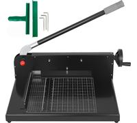 SucceBuy Massicot A4, largeur 30,5 cm, massicot manuel robuste avec pince et verrouillage sécurisé pour le bureau à domicile