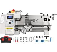 SucceBuy Mini-tour à métaux 8x14 2250 PRM Vitesse variable Précision 650W