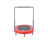 SucceBuy Mini Trampoline Pour Enfant Pliable 143,5x97cm Avec Poignée Capacité 100kg