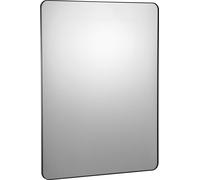 SucceBuy Miroir de maquillage mural, 0,15 pouce d'épaisseur, 36 x 48 pouces grand miroir avec cadre en alliage d'aluminium et film antidéflagrant