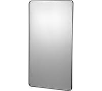 SucceBuy Miroir de maquillage pour montage mural, 0,15 pouces d'épaisseur, miroir 30 x 55 pouces. Avec cadre en alliage d'aluminium et film antidéflagrant. Résistant aux rayures, support en forme de Z