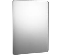 SucceBuy miroir mural, 91,4 x 121,9 cm, cadre en alliage d'aluminium, film antidéflagrant, support en forme de Z, anti-rayures, pour salle de bain, chambre, salon