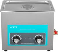 SucceBuy Nettoyeur à ultrasons, 6 l, bouton de commande professionnel en acier inoxydable 304, chauffage et minuterie pour le nettoyage en profondeur des bijoux, montres, lunettes et petits objets