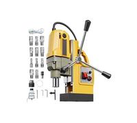 SucceBuy Perceuse Magnétique Portable 1400W 12500N Vitesse 800tr/min Pour Chantier