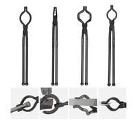 SucceBuy Pince à forgeron Pince à boulons V-Bit de 18 pouces Pince à mâchoire loup Pince Z V-Bit et pince de préhension Pince à forge en acier au carbone Wolf