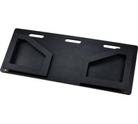 SucceBuy Planche de rebond de football, 45 "X18" Mur de football portable avec 2 angles de rebond, planche de rebond HDPE pour l'entraînement, pour enfants et adultes