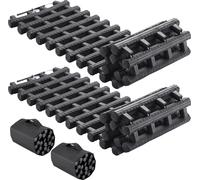 SucceBuy Planche de traction 7 tonnes en matériau TPR, pour véhicules tout-terrain comme les voitures, pick-up, SUV, camping-cars, sur la neige, le sable, la boue, les sols meubles, sacs de rangement