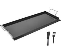 SucceBuy Plaque de cuisson plate en acier au carbone pour BBQ, 812x310mm