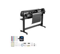 SucceBuy Plotter de Découpe à Double Lame Largeur d'Alimentation Max. 135cm 95W