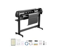 SucceBuy Plotter de Découpe Largeur d'Alimentation Max 135cm Avec Logiciel Signmaster