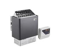 SucceBuy Poêle de Sauna Electrique 6KW 400V 3N Avec Minuterie 3H Contrôleur Numérique