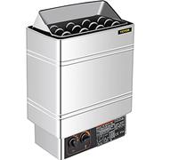 SucceBuy Poêle électrique pour Sauna 9kw Poêle De Sauna avec Contrôle Thermostatique Intégré Sauna Poêle Électrique 380-415V Sauna Heater (9KW)