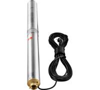 SucceBuy Pompe immergée pour puits profonds, 1100 W, 230 V, 50 Hz, débit 7,1 m³/h, 105 m de hauteur de refoulement, acier inoxydable, IP68 étanche pour l'industrie, l'irrigation, le ménage
