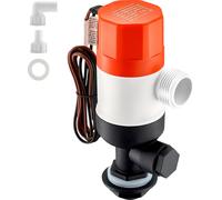 SucceBuy Pompe Livewell pour bateaux - 12 V, 800 GPH, pompe d'aération Livewell droite avec 2 entrées