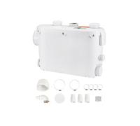 SucceBuy Pompe Macératrice de Relevage d'Eaux Usées 500W 6600L/h 8m Blanc FLO500