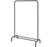 SucceBuy Portemanteau robuste, portemanteau avec tringle à vêtements et étagère en bas, idéal pour la chambre à coucher et la chambre d'amis