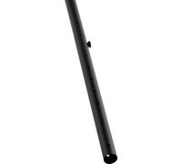 SucceBuy Poteau de signalisation mobile, support de poteau de signalisation de 1,5 m de long en fonte avec socle en plastique dur et roues, support de panneau de stationnement mobile pour les panneaux