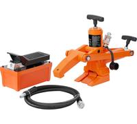 SucceBuy Presseur hydraulique de talon de pneu, pompe à pied 10.000 PSI pour pneus de tracteur/camion