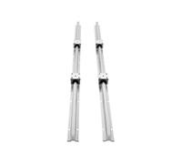 SucceBuy Rail de Guidage Linéaire SBR16 100cm Glissement à Faible Bruit 2 Pièces
