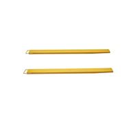SucceBuy Rallonges de Fourches à Palette - 1 Paire - 213 cm - Acier Carbone - Capacité 1,815 T - Jaune