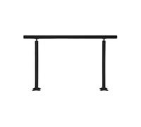 SucceBuy Rampe d'Escalier Sans Traverses 152,8x91cm Capacité 70kg Pour 0 à 5 Marches