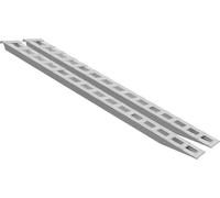 SucceBuy Rampes en aluminium 108" x 15", capacité de charge 10000 livres, 2 pièces, pour différents véhicules et équipements