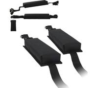SucceBuy Rembourrage souple pour galerie de toit, 15,5 pouces, universel pour la voiture, capacité de charge de 176 livres, porte-bagages pour kayaks, sac de rangement portable pour SUP, canoë, snowbo