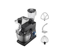 SucceBuy Robot Pâtissier 1500W Batteur Mixeur 6 Vitesses Avec Pulse Mélange Pétrissage