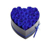 SucceBuy Rose Eternelle 27 Fleurs en Cour Décor Polyvalent de Roses Préservées
