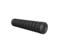 SucceBuy Rouleau de Grillage Métallique Soudé PVC Noir - Maille 5x10 cm, 122x1524 cm, Calibre 14