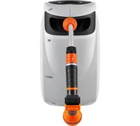 SucceBuy Rouleau de poireau de jardin rétractable 1/2 pouce x 98,43 ft monté sur le mur