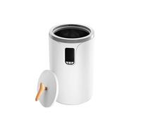 SucceBuy Sèche Serviettes 20L Minuterie et Verrou de Sécurité Maison Blanc