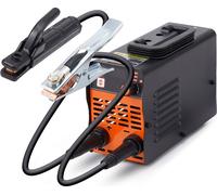 SucceBuy Soudeuse à baguette 220V, 100A arc/ascenseur TIG avec grand affichage LED, démarrage à chaud Force de l'arc anti-adhérent VRD, 2en1 portable MMA arc pour soudage précis