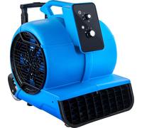 SucceBuy Souffleur de sol - 1400 tr/min, 4000 CFM, 3 angles de soufflage, 3 vitesses, portable pour sécher et refroidir