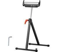 SucceBuy Support à roulettes, capacité de charge de 250 lb, hauteur réglable de 27 à 43 pouces, poids lourd avec guides de bordure et roulette en acier poli de 11,5 pouces