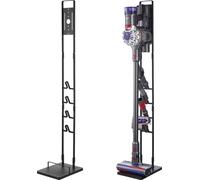 SucceBuy Support pour aspirateur pour Dyson, support de rangement stable avec 4 crochets pour plusieurs modèles