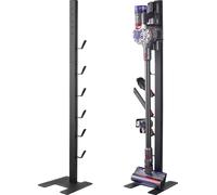 SucceBuy Support pour aspirateur, support de rangement stable pour Dyson, compatible multi-modèles avec 6 crochets