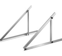 SucceBuy Supports de montage pour panneaux solaires de 50 pouces, réglables de 0 à 90°, légers pour camping-cars, toitures