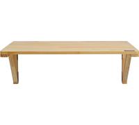 SucceBuy Table murale pliante, 31,5" x 23,62", table pliante en bois, bureau flottant avec support en fer, pliable pour les petits espaces, bureau à domicile, salle à manger, buanderie, cuisine, bar