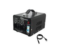SucceBuy Transformateur 220V à 110V et 110V à 220V 1000VA Protection Par Disjoncteur