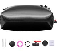 SucceBuy Vessie de stockage d'eau 540L/142,7 gallons, réservoir d'eau pour camping-car, réservoir pliable en PVC 1000D, poche d'eau souple de grande capacité, portable, protection incendie, camping, u