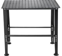 SucceBuyTable de soudure, 914,4x609,4x784,8mm, établi haute performance avec capacité de charge de 362kg, table de travail en acier, coussinets de pieds antidérapants