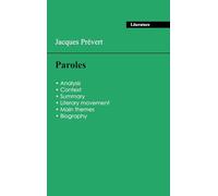Succeed all your 2026 exams: Analysis of the collection of Jacques Prévert's Paroles