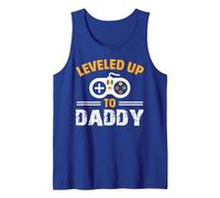 Succès de Papa Joueur débloqué: nivelé jusqu'à Papa Débardeur, Homme, Bleu Royal, M
