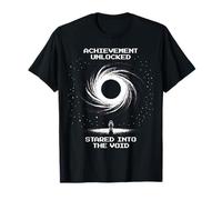 Succès débloqué : regardé dans le vide | Humour d'astronomie T-Shirt