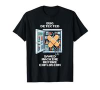 Succès détecté par un bug - Technicien rétro Pixel Art T-Shirt